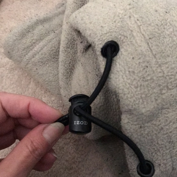 Izod performance X small tan quarter zip fleece jacket damaged 💕 - Picture 11 of 11